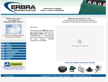 Tablet Screenshot of erbra.com.br